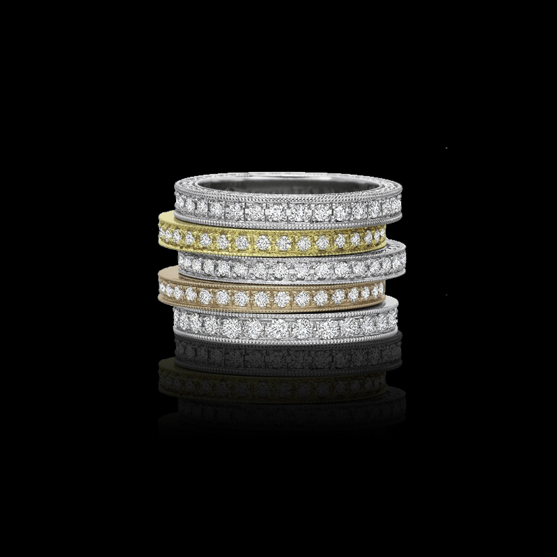 EF Gem wedding bands design 3